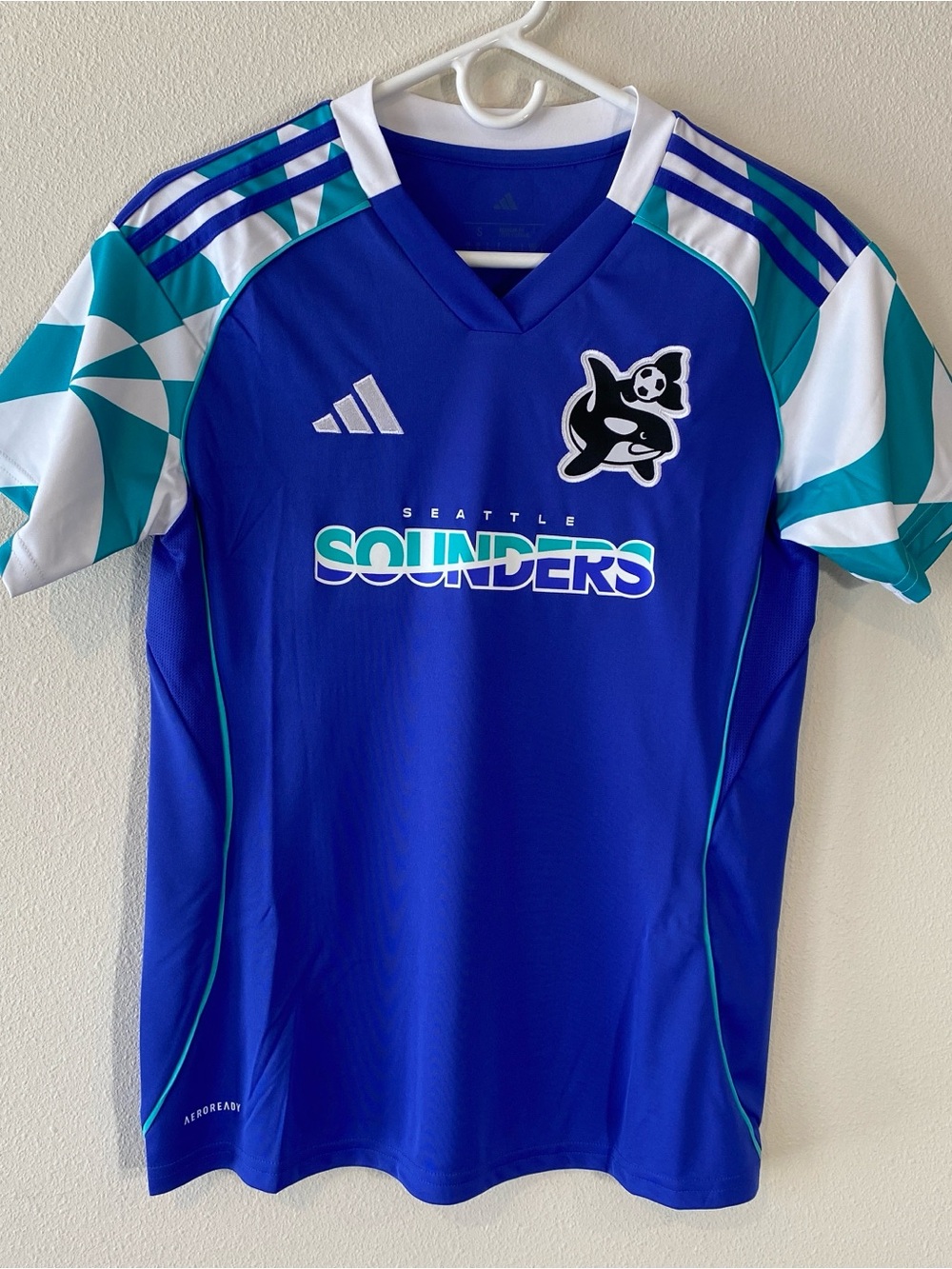 Adidas Seattle Sounders 3rd MLS Soccer Jersey Retro $110 - Women’s Small